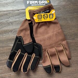 Firm Grip Tough Working, heavy duty duck canvas utility,,touchscreen,quick dry